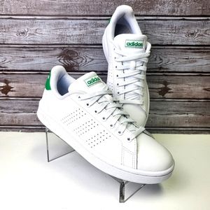 Brand New Adidas Cloudfoam Advantage Cloud White / Green Size 6